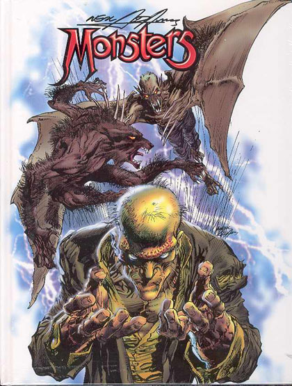 Image: Neal Adams' Monsters HC  - Vanguard Productions
