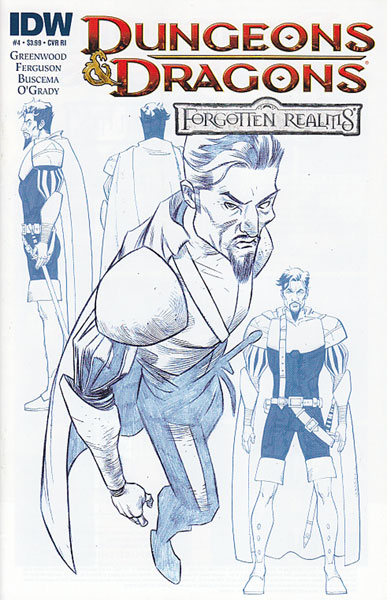 Image: Dungeons & Dragons: Forgotten Realms #4 (10-copy incentive cover) - IDW Publishing