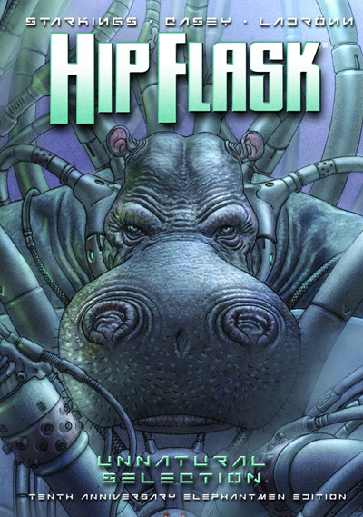 Image: Hip Flask: Unnatural Selection HC  (10th Anniversary Elephantmen edition) - Image Comics