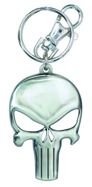 Image: Punisher Symbol Pewter Keyring  - 