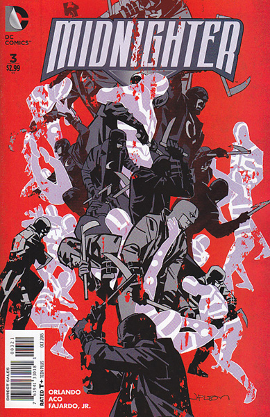 Image: Midnighter #3 (variant cover - John Paul Leon) - DC Comics