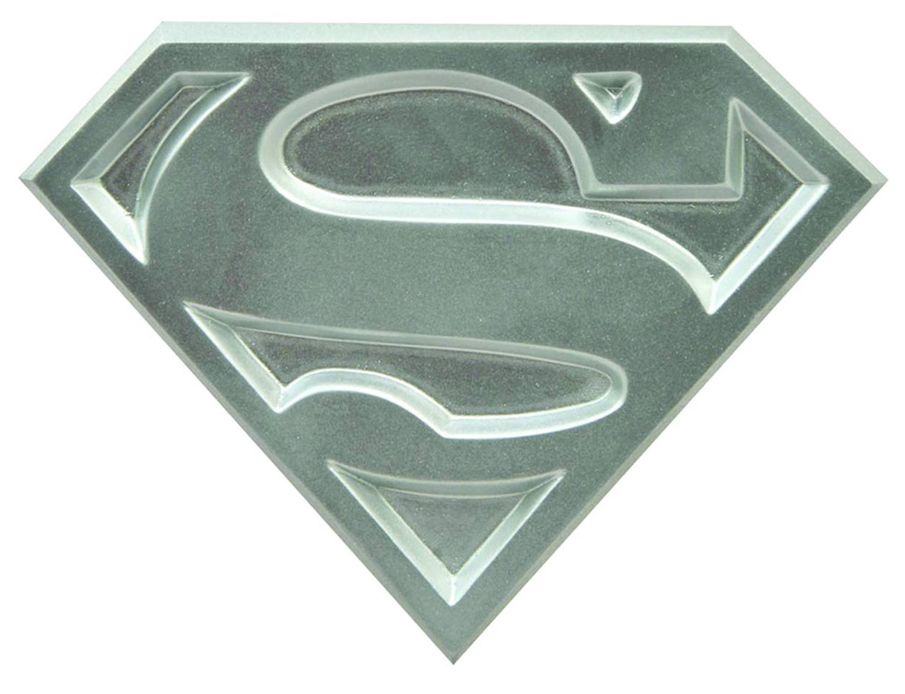 Image: Superman the Animated Series Metal Logo Bottle Opener  - 