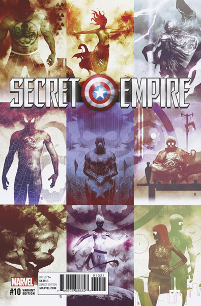 Image: Secret Empire #10 (variant Hydra Heroes cover - Sorrentino)  [2017] - Marvel Comics
