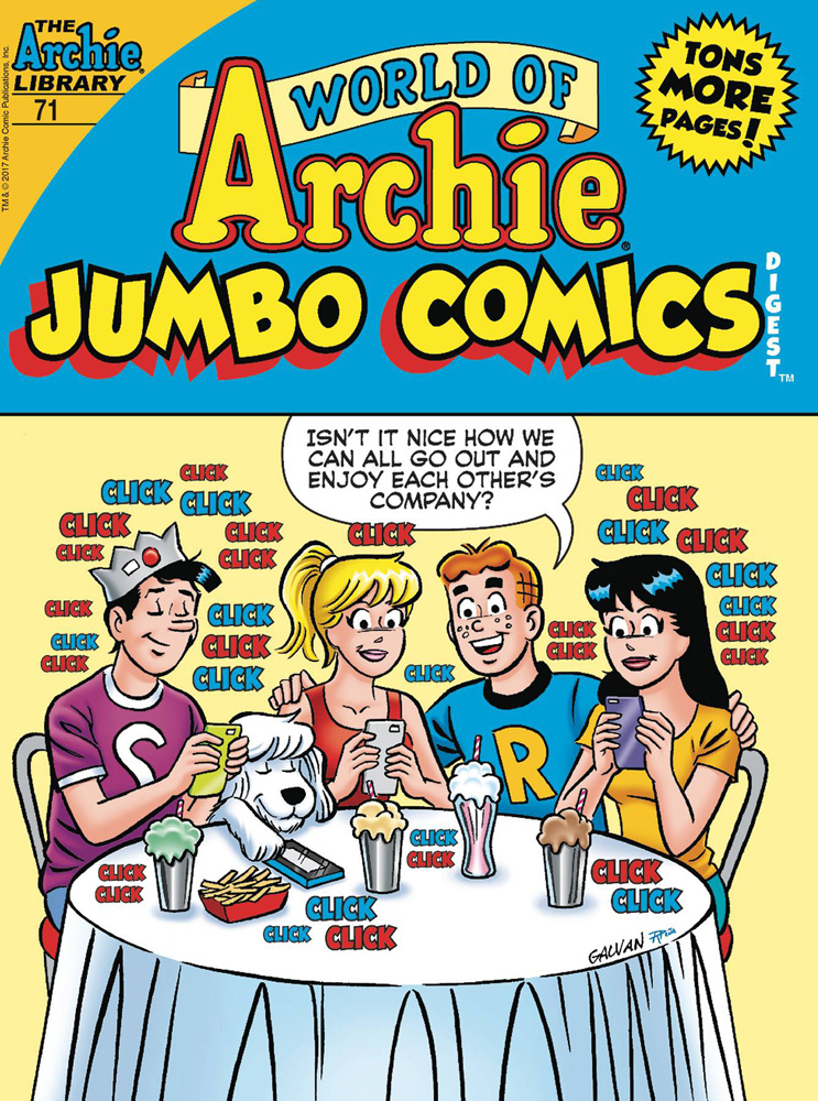 Image: World of Archie #71 (Jumbo Comics) Double Digest  [2017] - Archie Comic Publications
