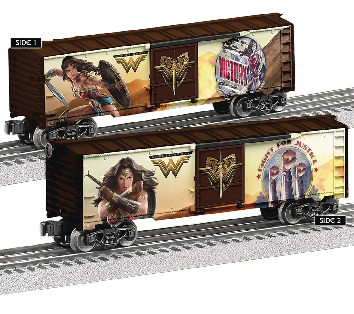 Wonder Woman Movie Train Boxcar Westfield Comics