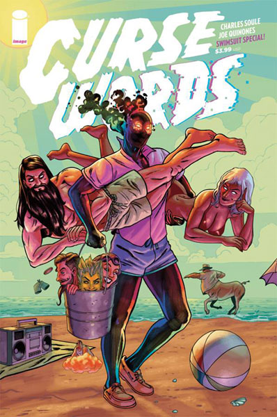 Image: Curse Words Summer Swimsuit Special  (cover B - Quinones) - Image Comics