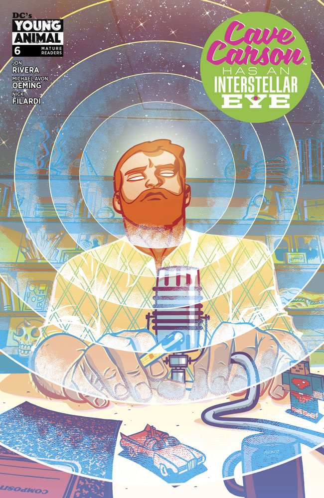 Image: Cave Carson Has An Interstellar Eye #6 - DC Comics