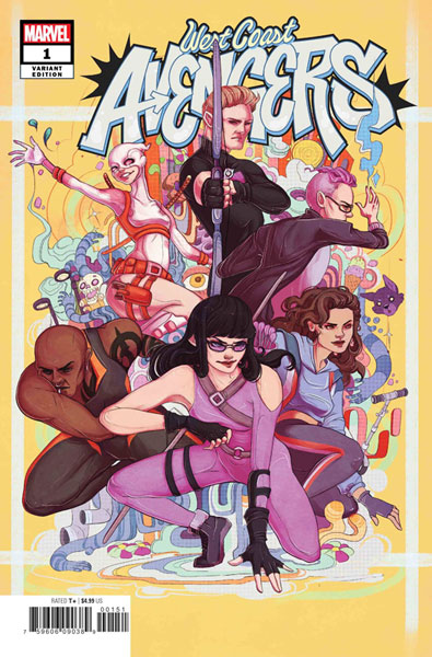 West Coast Avengers #1 (Lauren Tsai variant cover) [2018] - Westfield ...