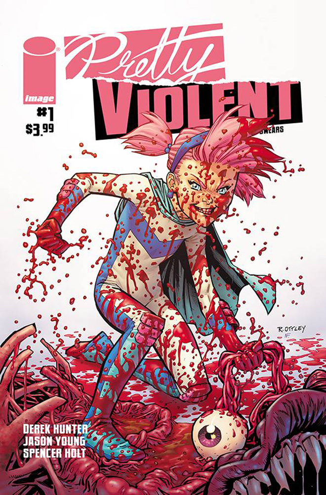 Image: Pretty Violent #1 (cover B - Ottley)  [2019] - Image Comics