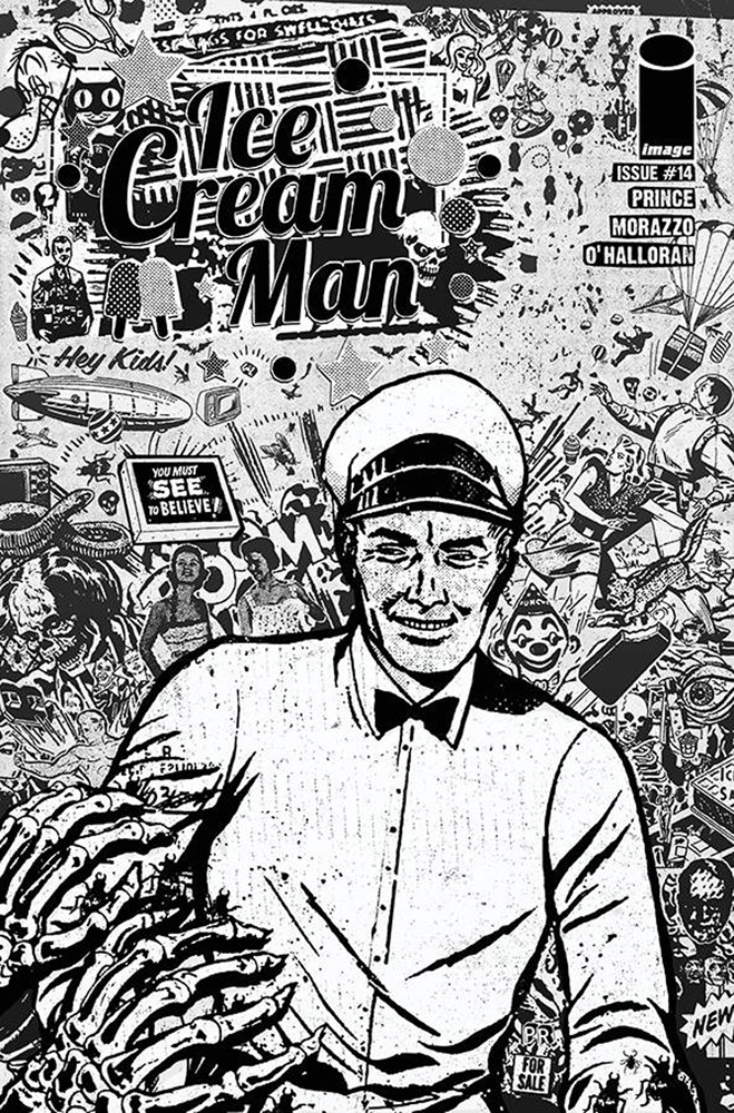 Image: Ice Cream Man #14 (cover B - B&W Rentler) - Image Comics