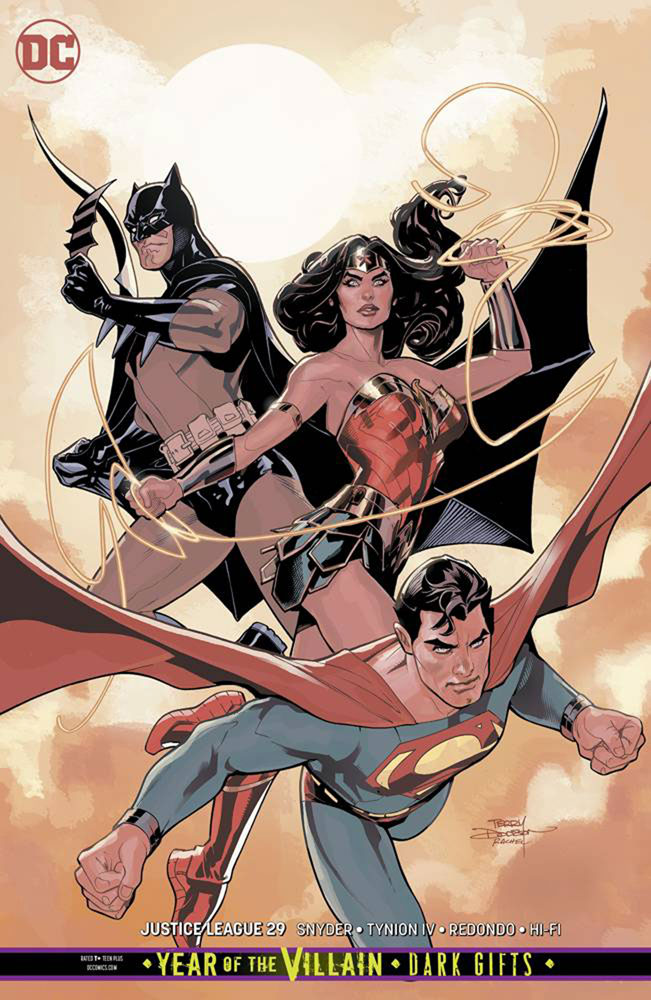 Image: Justice League #29 (Year of the Villain - Dark Gifts) (variant cover - Terry Dodson)  [2019] - DC Comics