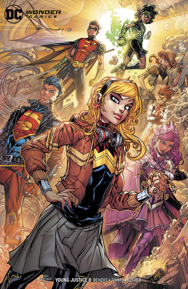 Image: Young Justice #8 (cardstock cover - Jonboy Meyers) - DC-Wonder Comics