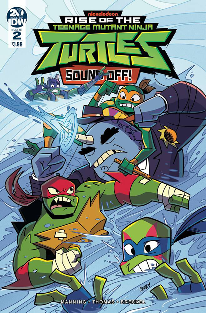 Image: Rise of the Teenage Mutant Ninja Turtles: Sound Off! #2 - IDW Publishing