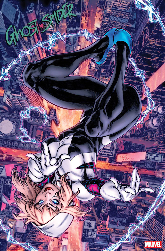 Image: Ghost-Spider #1 (incentive cover - Carlos Gomez)  [2019] - Marvel Comics