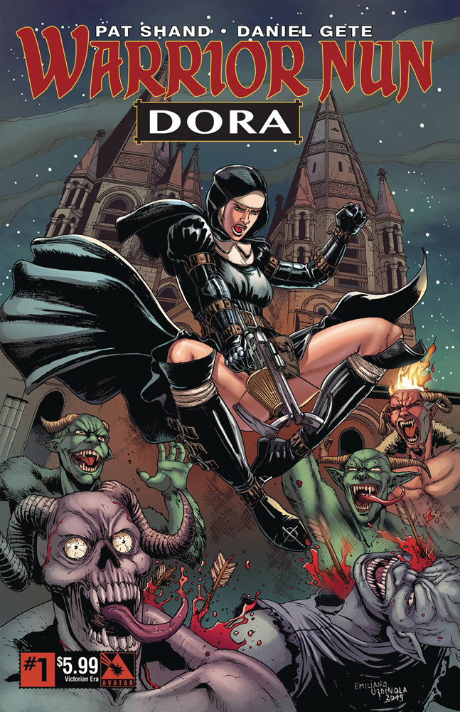 Image: Warrior Nun: Dora #1 (variant cover - Victorian Era) - Avatar Press Inc