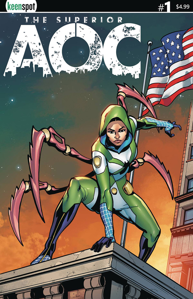 Image: Superior AOC #1 (cover C - Cucca) - Keenspot Entertainment