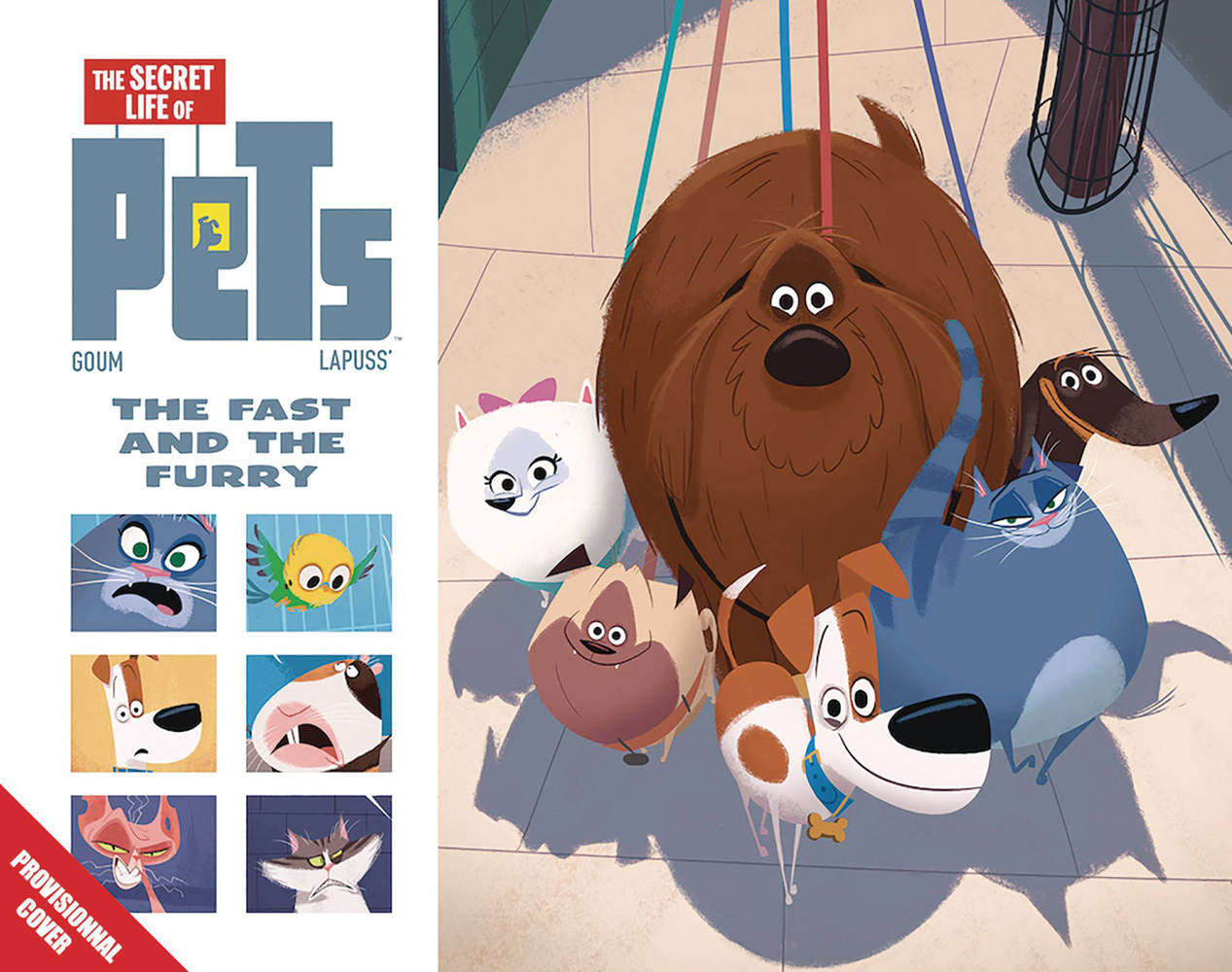 Image: Secret Life of Pets: The Fast & The Fury HC  - Titan Comics