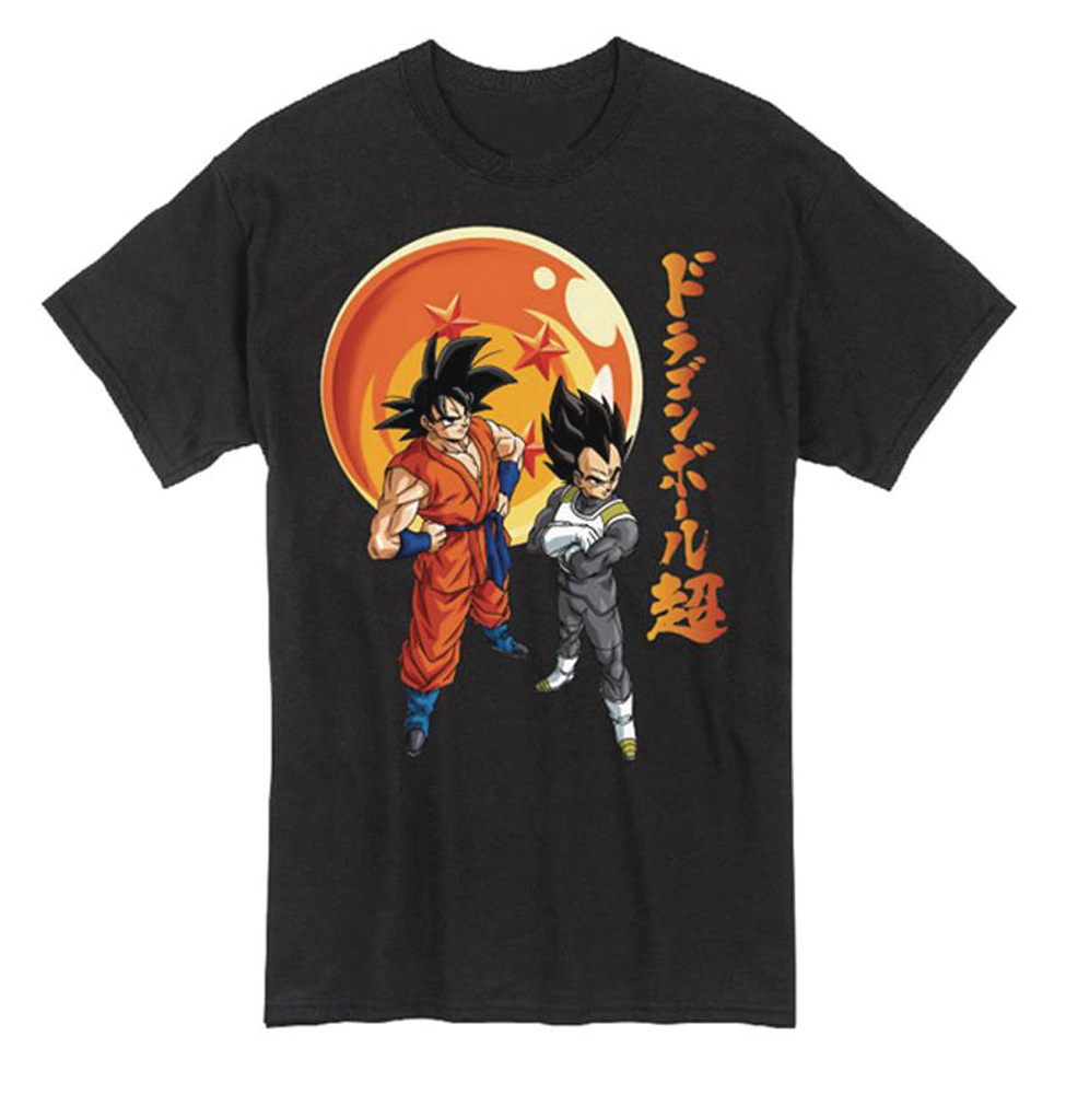 Image: Dragonball Z T-Shirt: Goku and Vegeta  (XL) - Great Eastern Entertainment