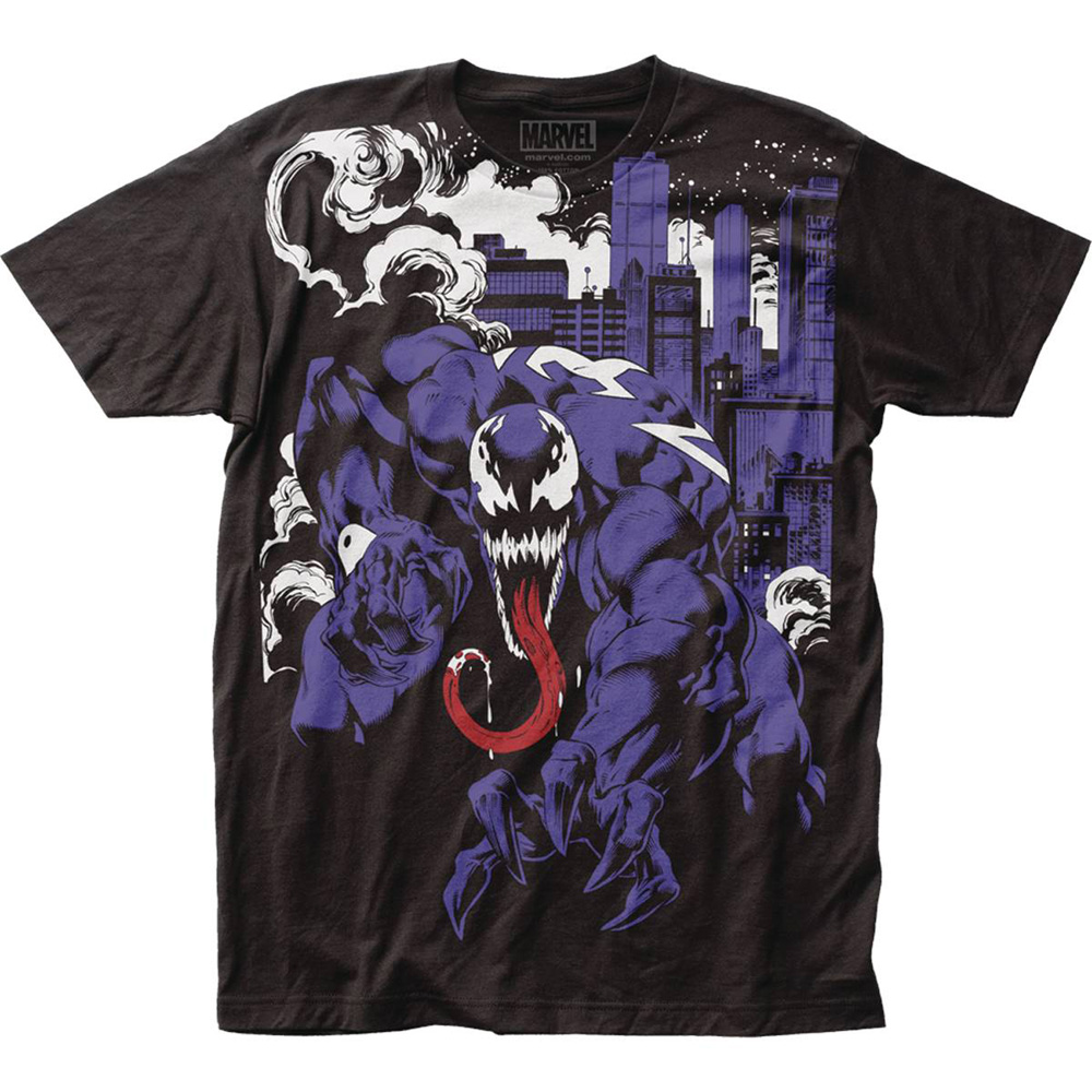 Image: Marvel Heroes T-Shirt: Venom City Takeover  (S) - Impact Merchandising