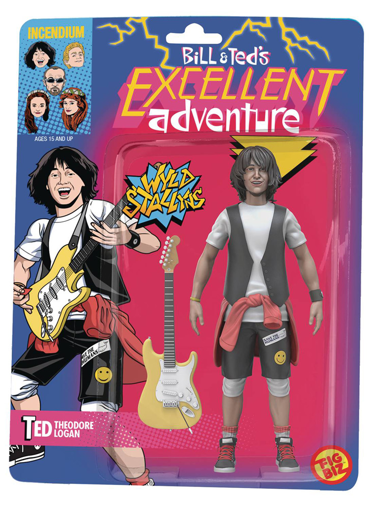 Image: Bill and Ted's Excellent Adventure Action Figure: Ted  (5-Inch) - Incendium LLC