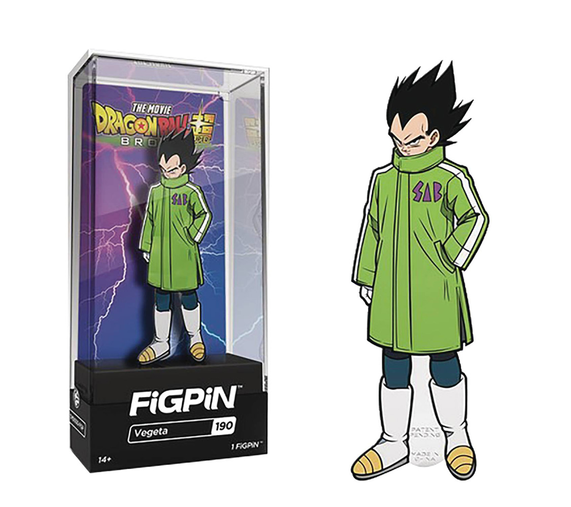 Image: Figpin Dragonball Super Broly Movie Pin: Vegeta  - Cmd Collectibles