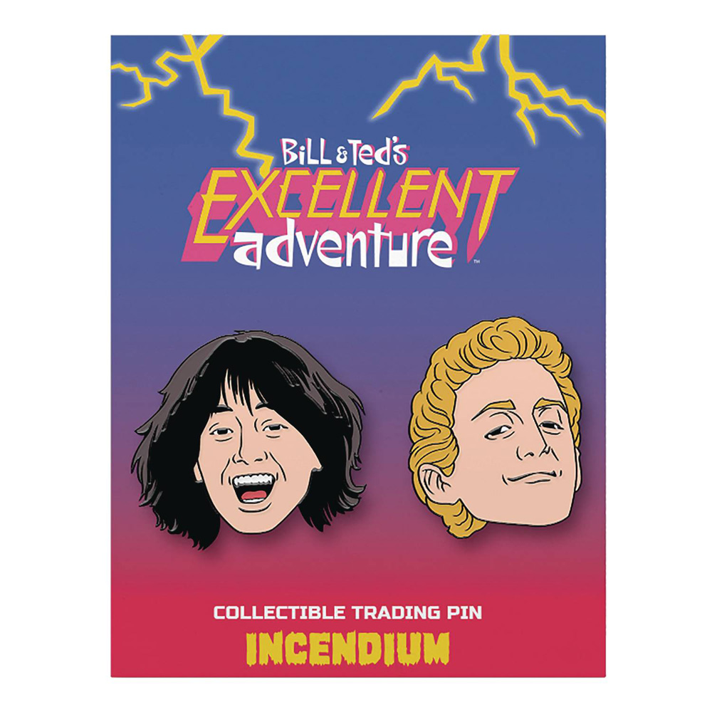 Image: Bill and Ted's Excellent Adventure Lapel Pin: Set A  - Incendium LLC