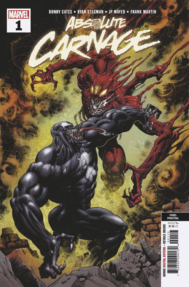 Absolute Carnage 1 (variant cover Hotz 3rd printing) Westfield Comics