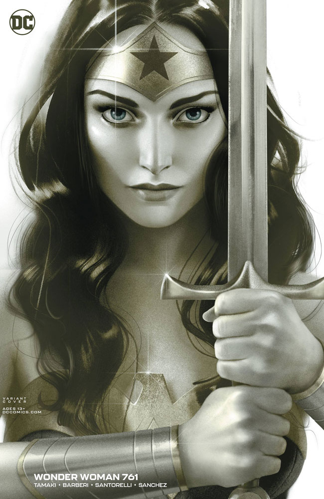 Image: Wonder Woman #761 (variant card stock cover - J Middleton) - DC Comics