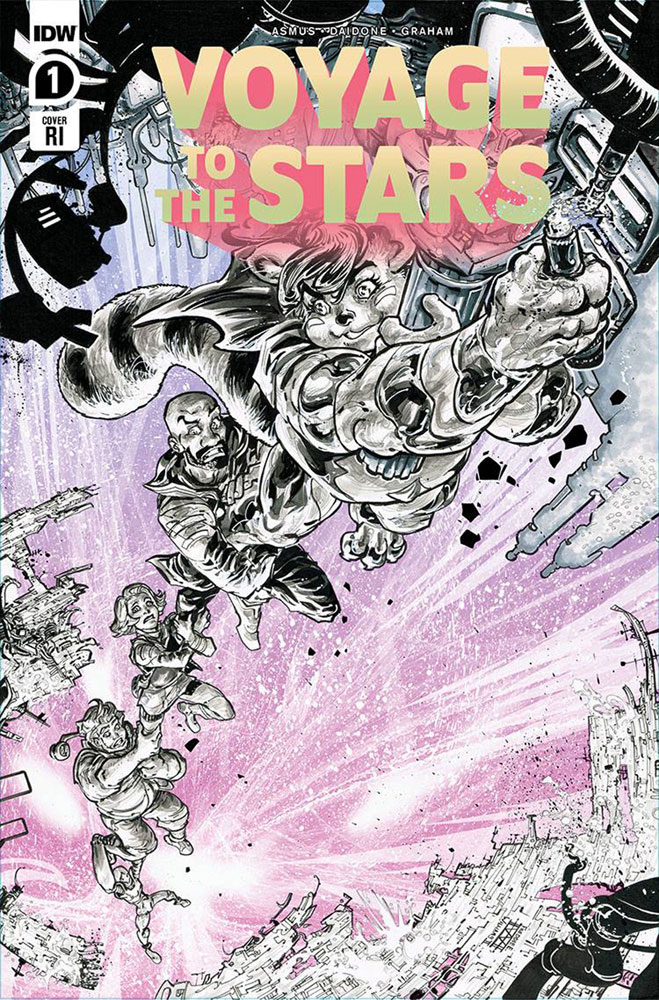 Image: Voyage to the Stars #1 (incentive 1:10 cover - Williams II) - IDW Publishing