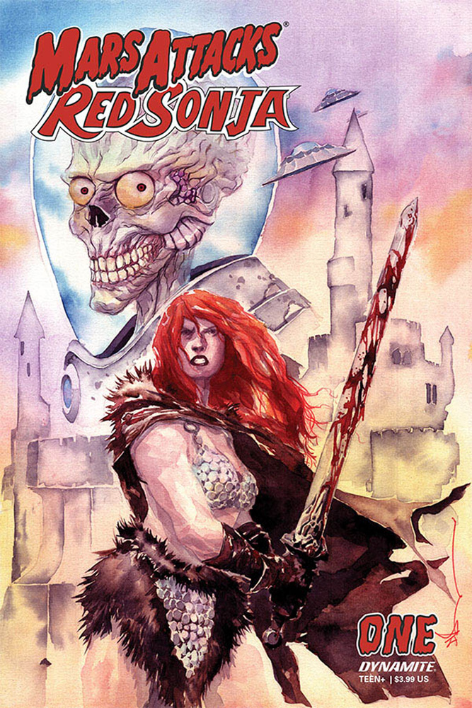 Mars Attacks / Red Sonja 1 (cover B Nguyen) Westfield Comics