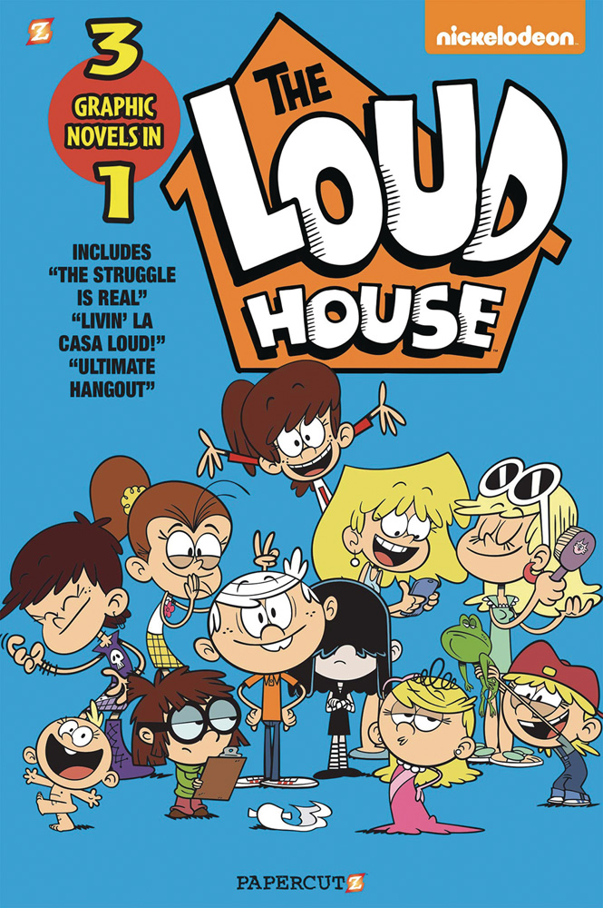 Image: Loud House 3in1 Vol. 03 GN  - Papercutz