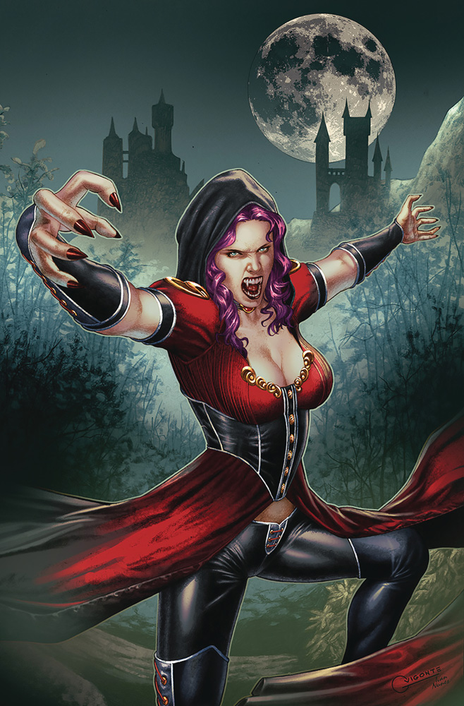 Image: Van Helsing vs. The League of Monsters #5 (cover D - Vigonte) - Zenescope Entertainment Inc