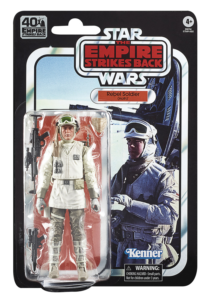 Star Wars Black Series 40th Anniversary Wave 2 Hoth Rebel Soldier Ep. 5 The Em 