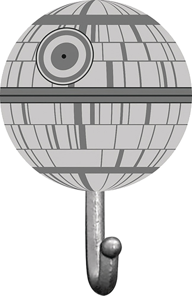 Image: Star Wars Metal Wall Hook: Death Star  - Open Road Brands LLC