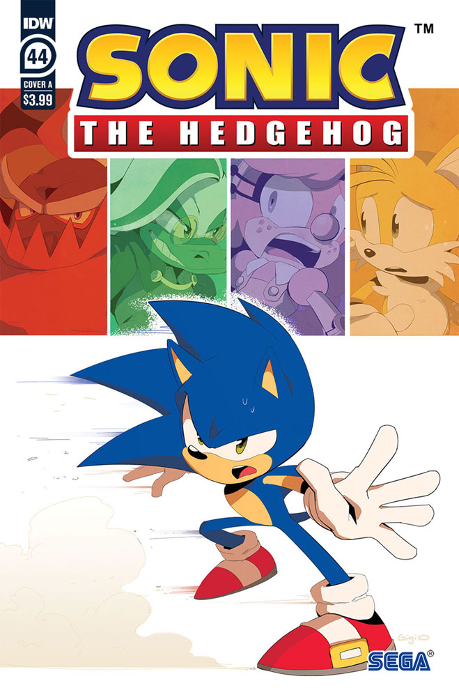 Image: Sonic the Hedgehog #44 (cover A - Dutriex)  [2021] - IDW Publishing