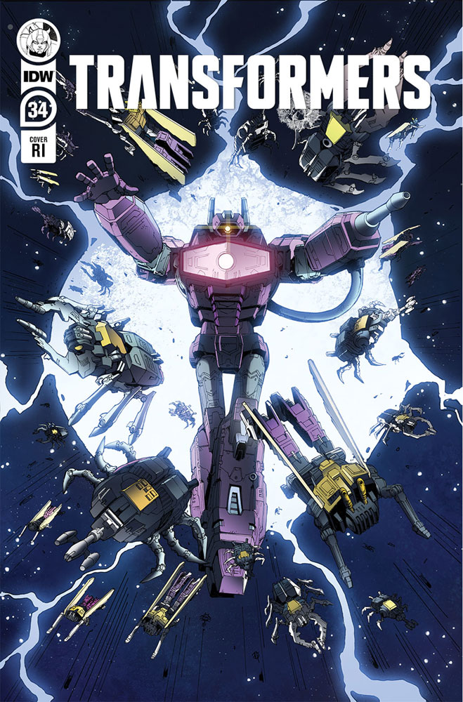 Image: Transformers #34 (cover C incentive 1:10 - Griffith)  [2021] - IDW Publishing