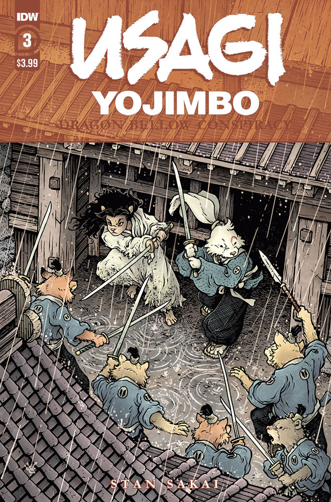 Image: Usagi Yojimbo: Dragon Bellow Conspiracy #3 - IDW Publishing