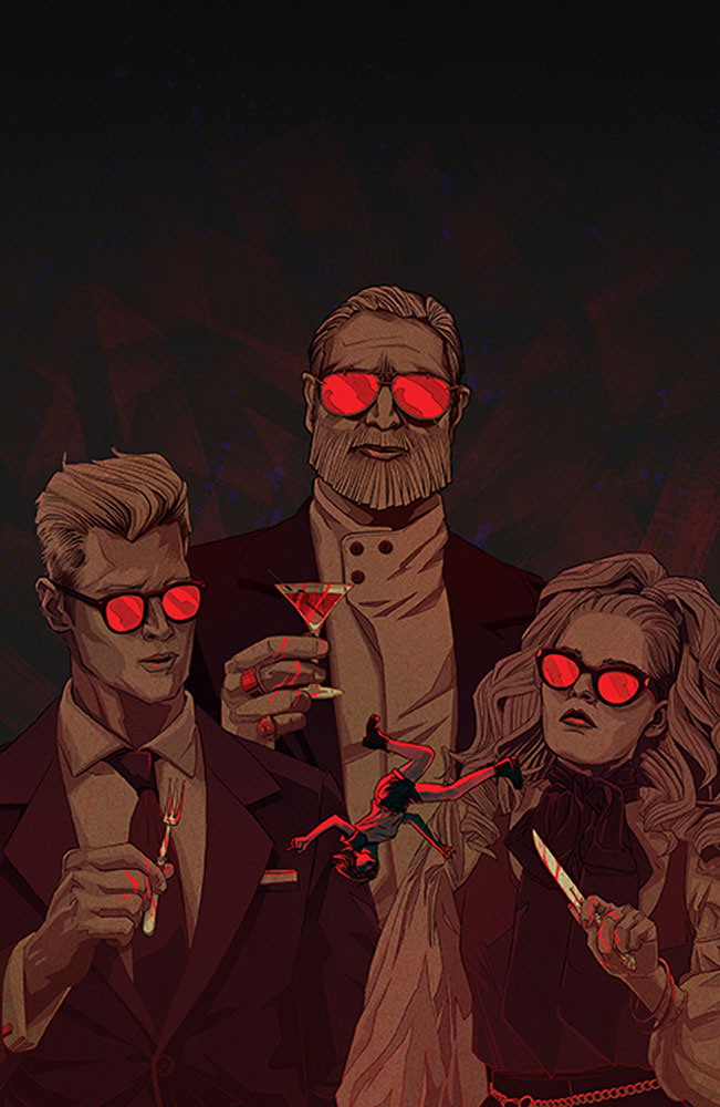 Image: Eat the Rich #1 (cover D incentive 1:10 - Tong)  [2021] - Boom! Studios