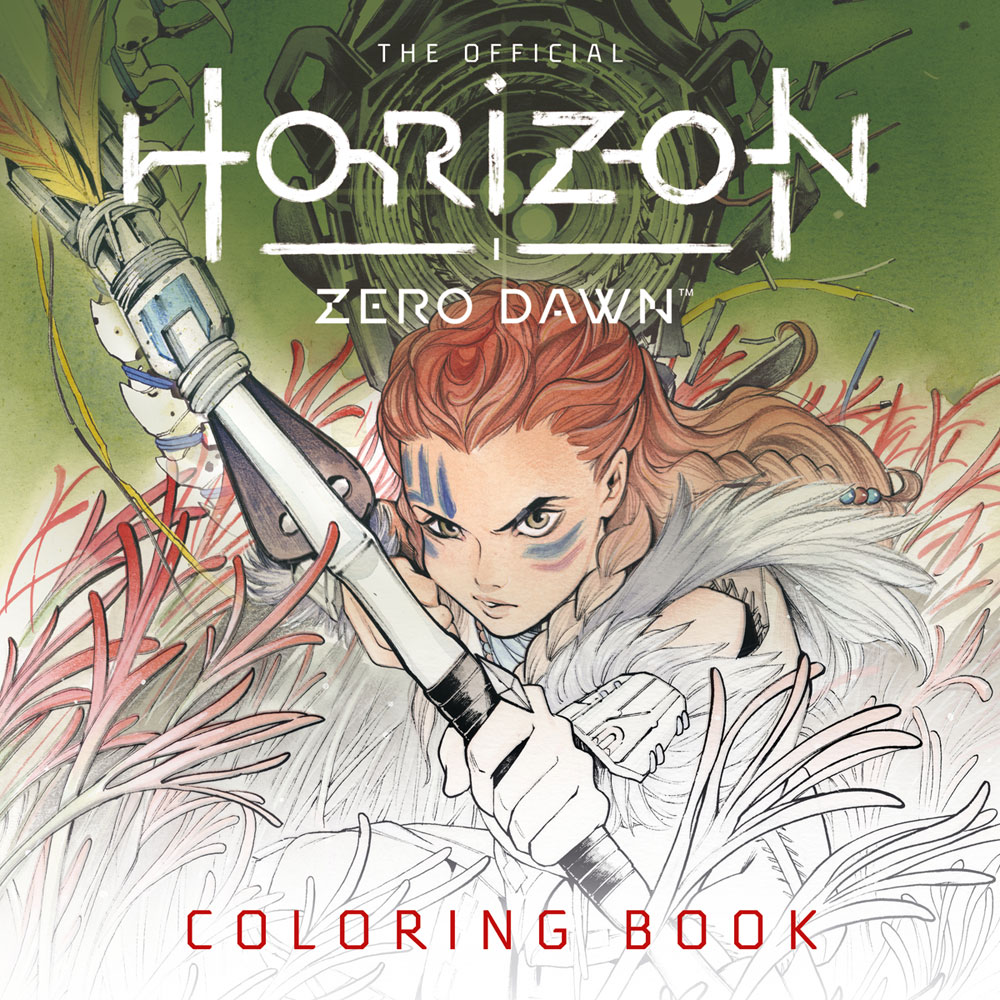 Official Horizon Zero Dawn Coloring Book SC - Westfield Comics