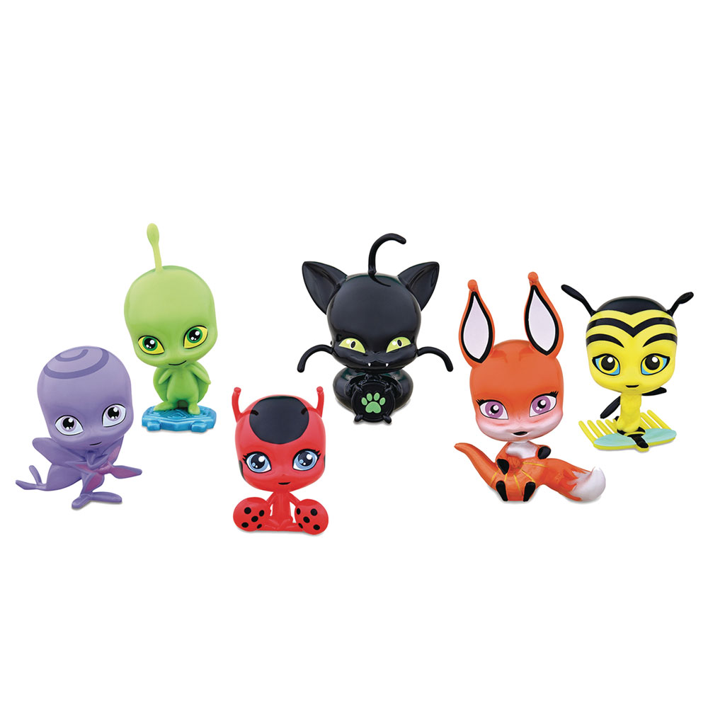 Miraculous Ladybug Kwami Surprise Mini Figure 24Piece Blind Mystery