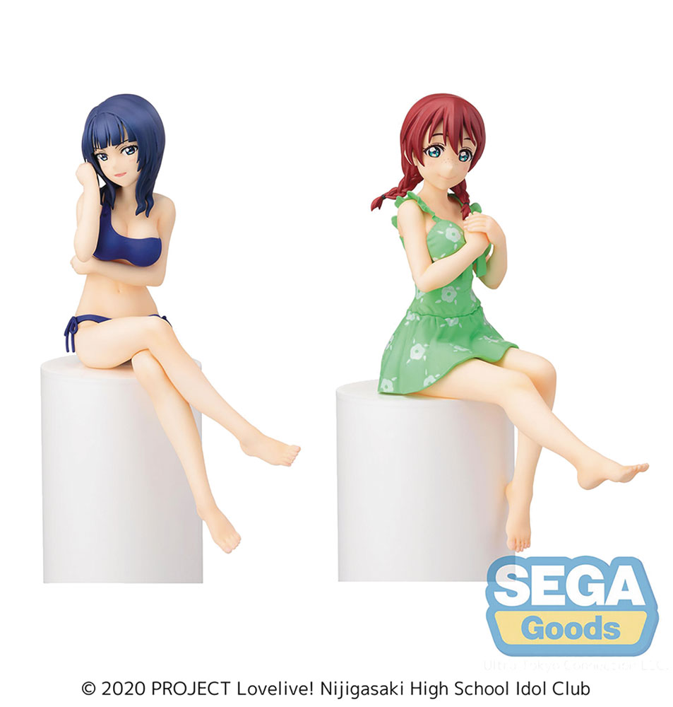 Image: Nijigasaki High School Idol Club Figure: Karin & Emma Perching  - Sega