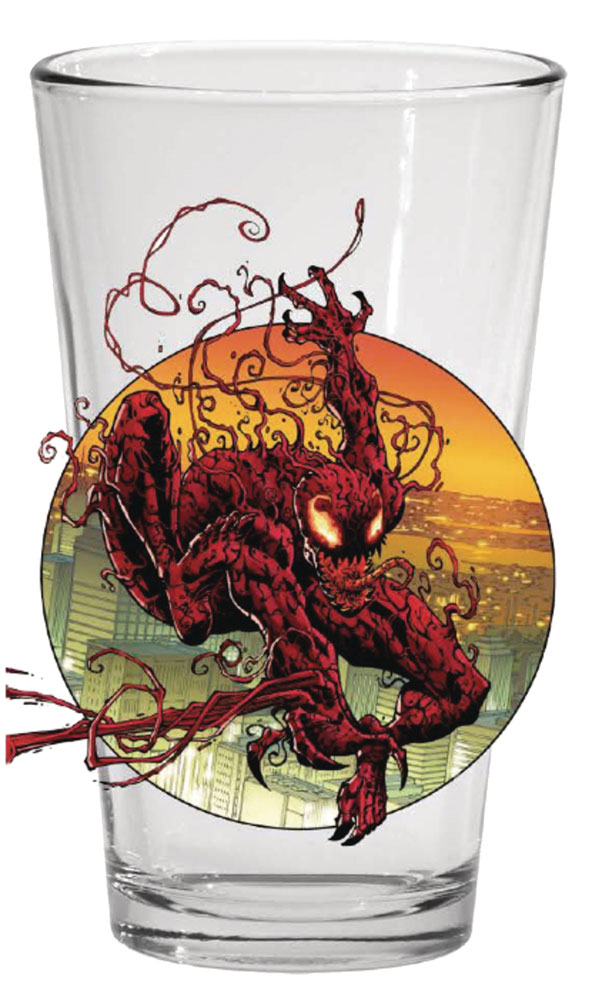 Image: Marvel Toon Tumblers Pint Glass: Spider-Man #300  (Carnage) - Popfun Merchandising LLC