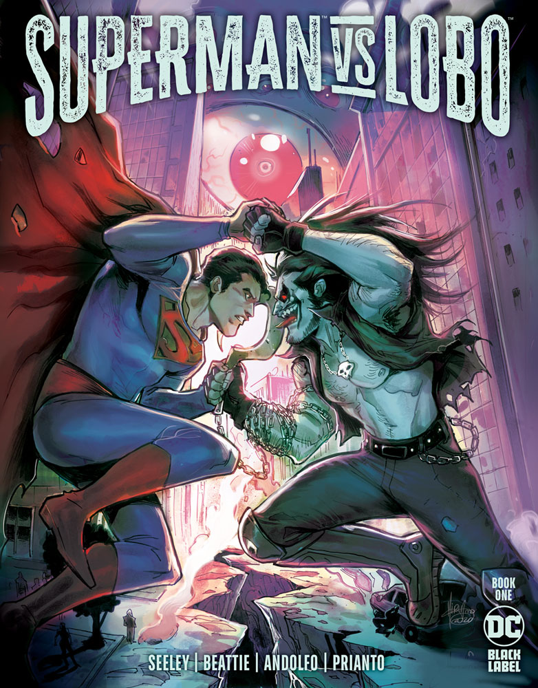 Image: Superman vs. Lobo #1  [2021] - DC - Black Label