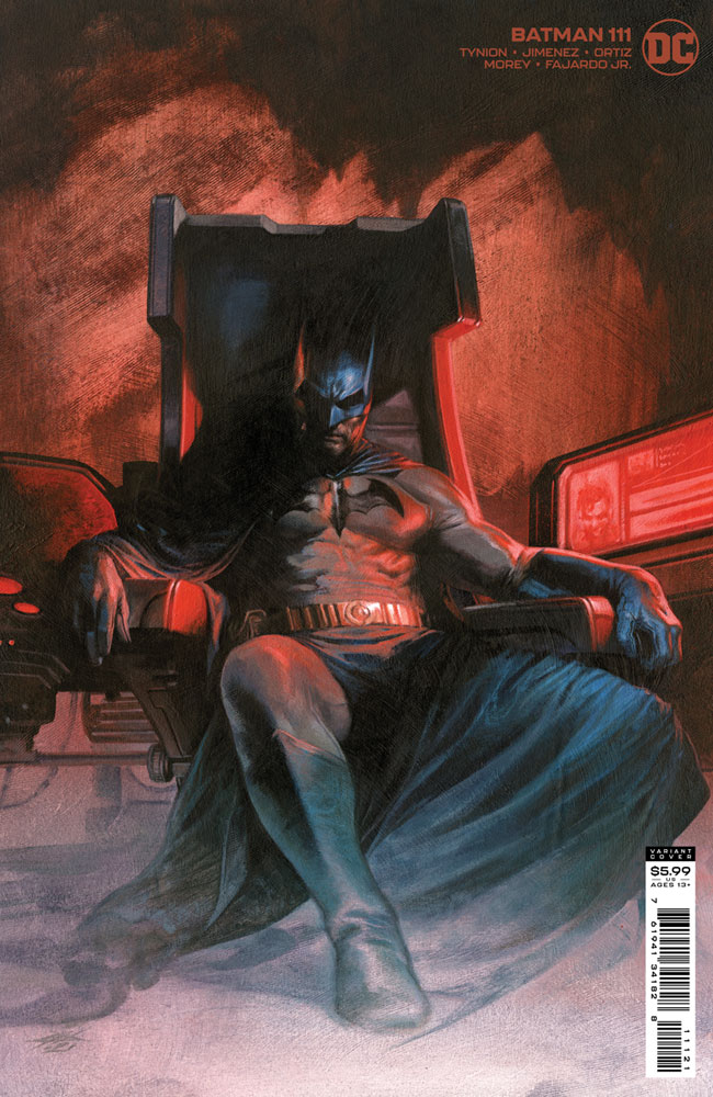 Image: Batman #111 (variant card stock cover - Gabriele Dell'Otto)  [2021] - DC Comics