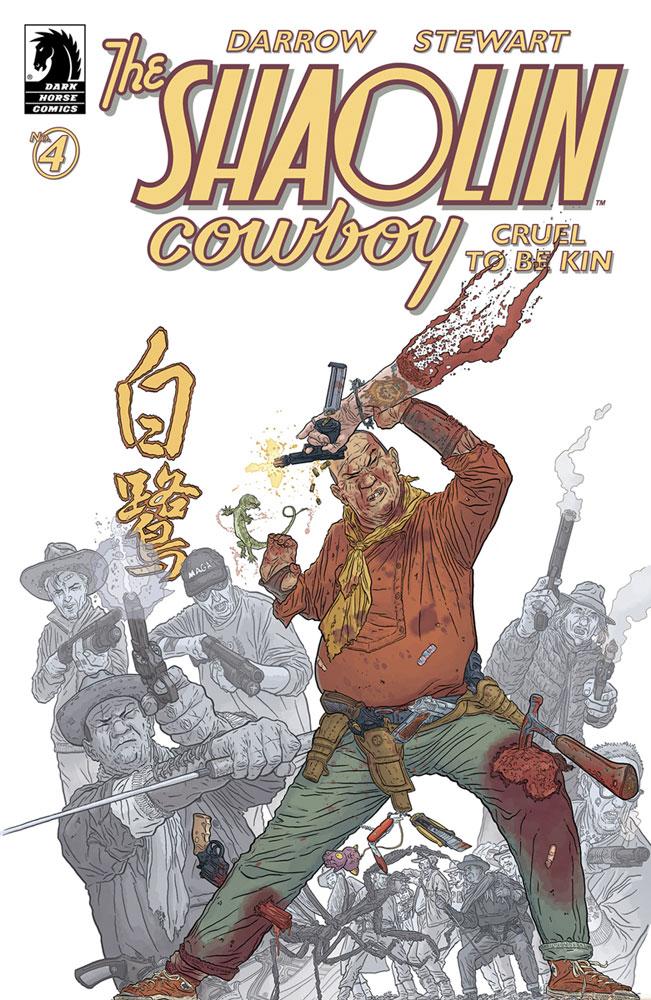 Image: Shaolin Cowboy: Cruel to be Kin #4 (cover A - Darrow) - Dark Horse Comics