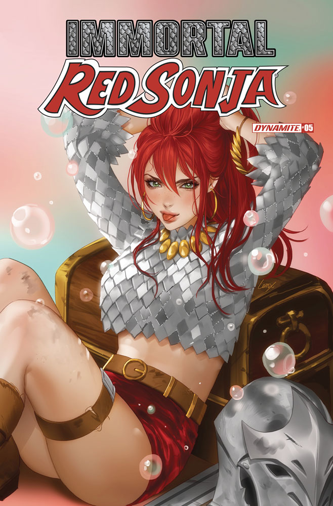 Image: Immortal Red Sonja #5 (cover D - Leirix) - Dynamite