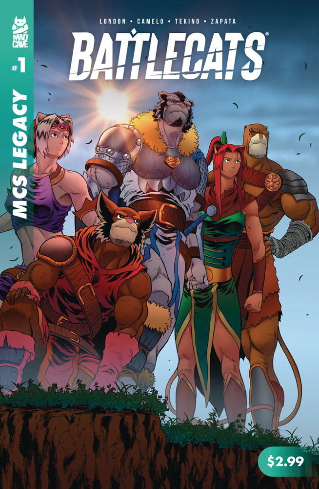 Image: Mad Cave Studios Legacy: Battlecats #1 (cover A - Camelo) - Mad Cave Studios