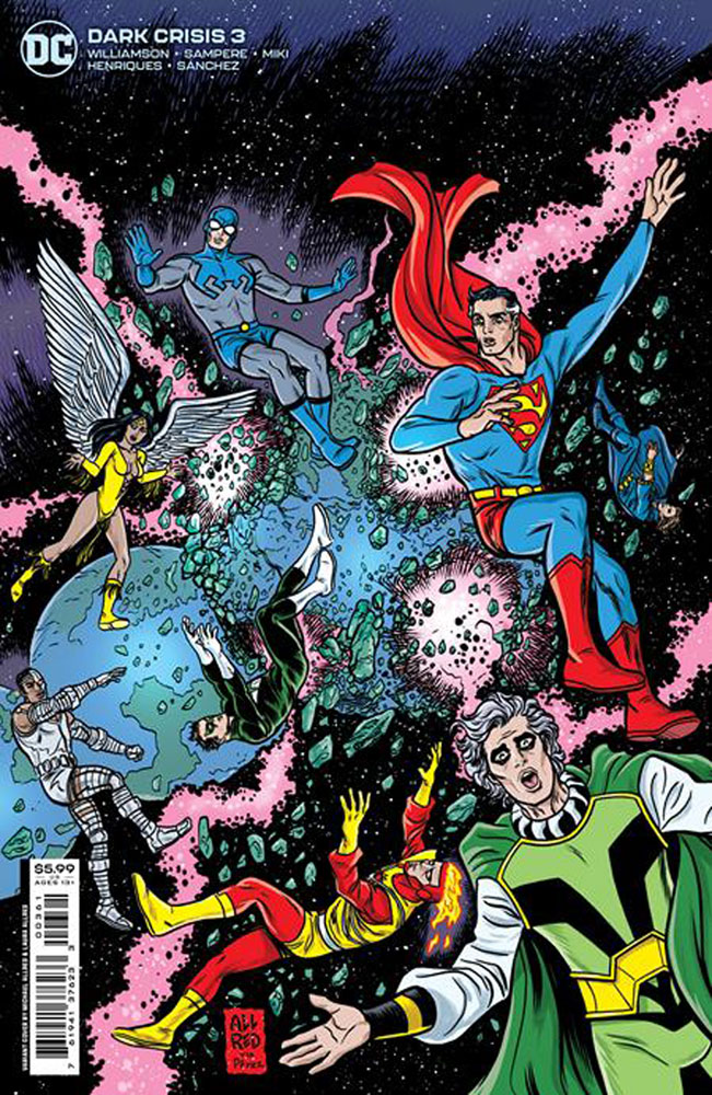 Image: Dark Crisis #3 (cover C Homage card stock - Michael Allred) - DC Comics