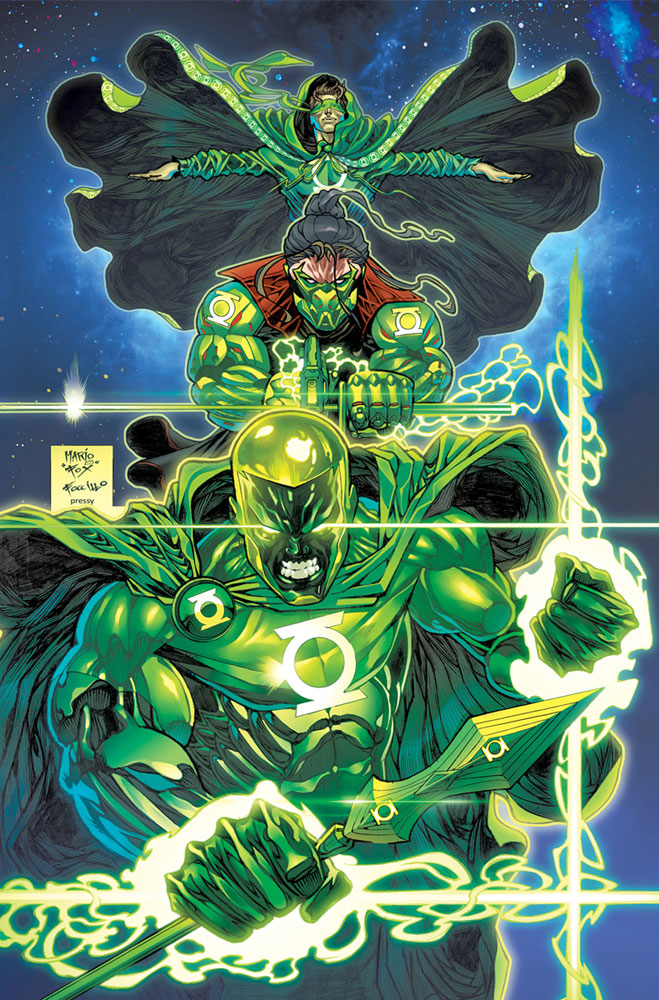 Image: Dark Crisis: Worlds Without a Justice League - Green Lantern #1 (One-Shot) (cover B incentive 1:25 - Mario Foccillo)  [2022] - DC Comics
