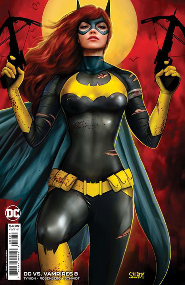 Image: DC vs. Vampires #8 (cover B card stock - Nathan Szerdy)  [2022] - DC Comics